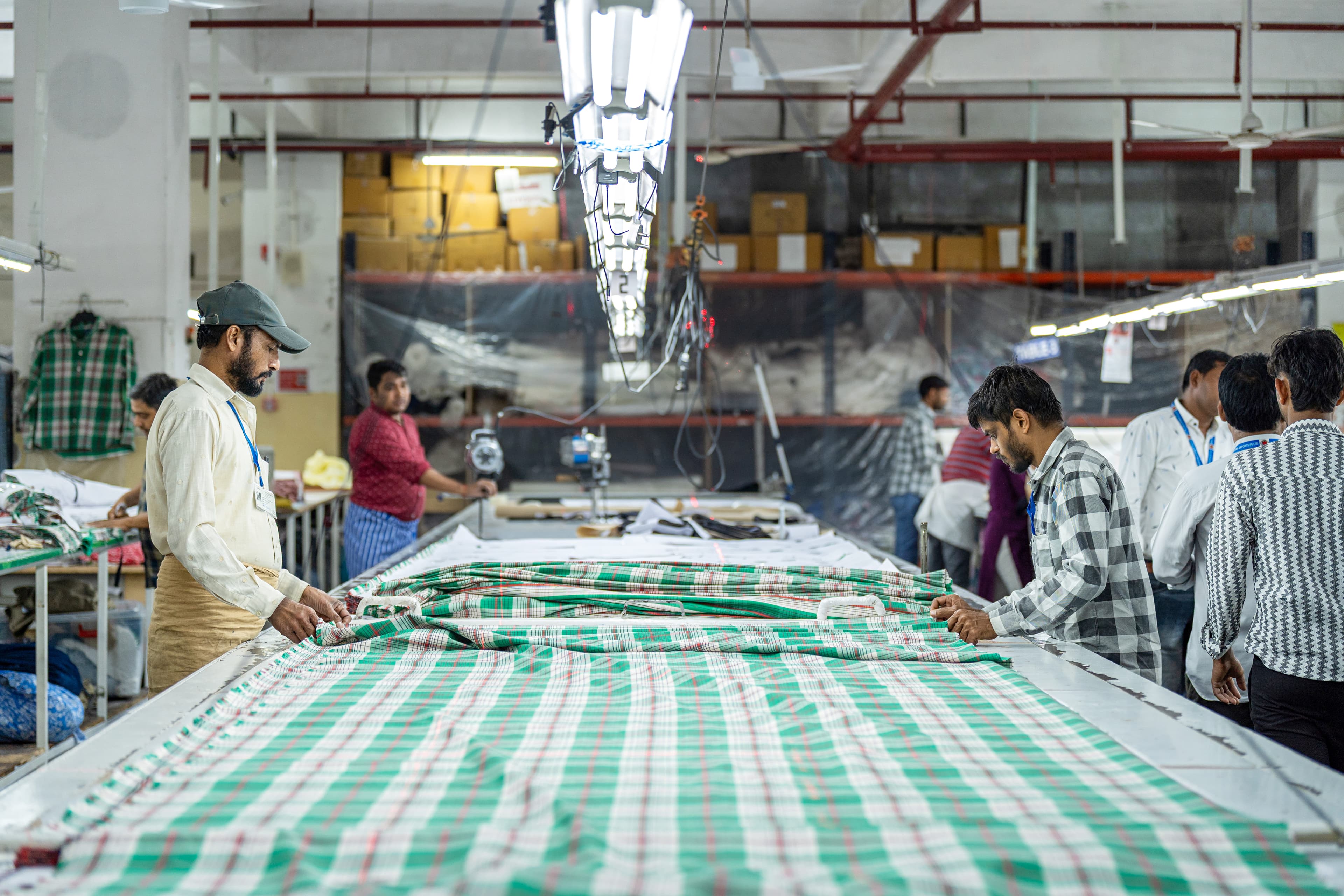 On the production line