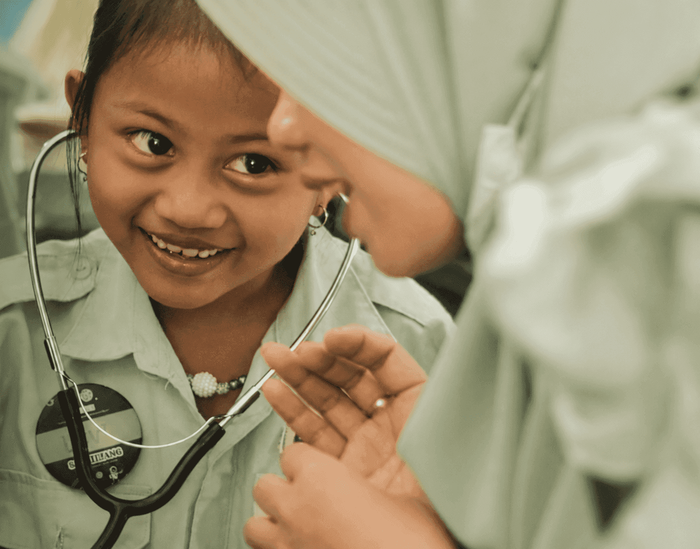 Children representing Modelama's investment in future generations