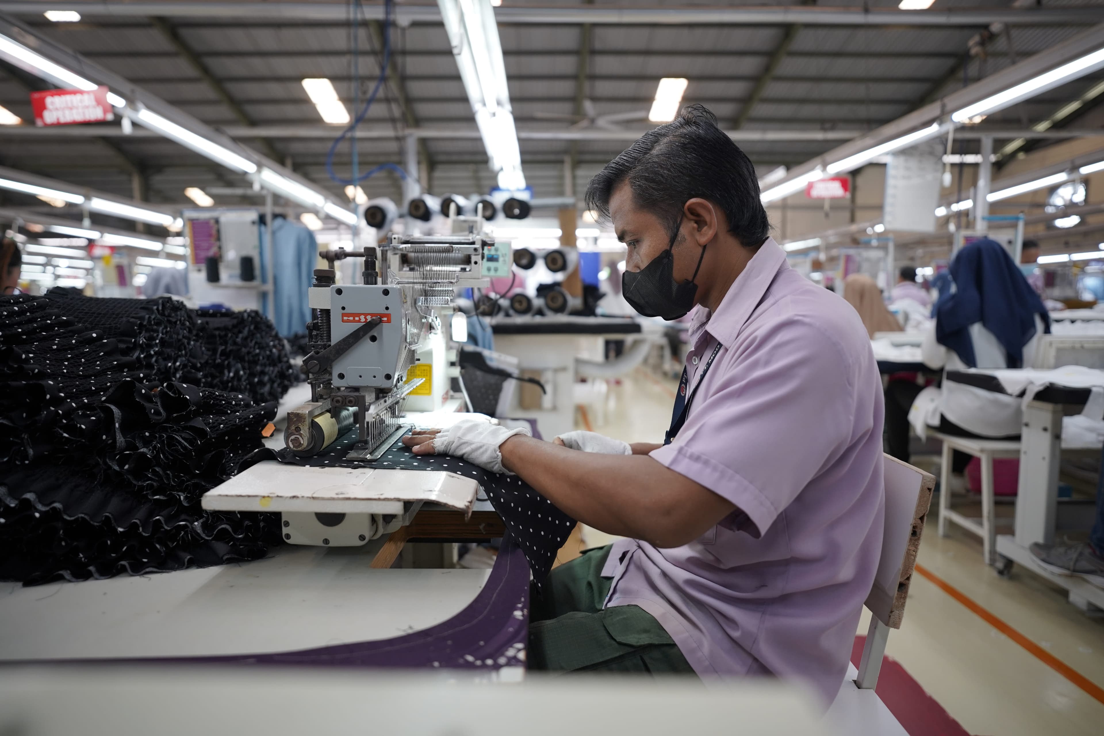 Value-added garment finishing at Modelama Indonesia