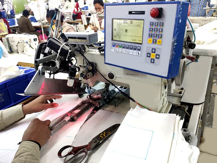 AUTO WELT POCKET MACHINE